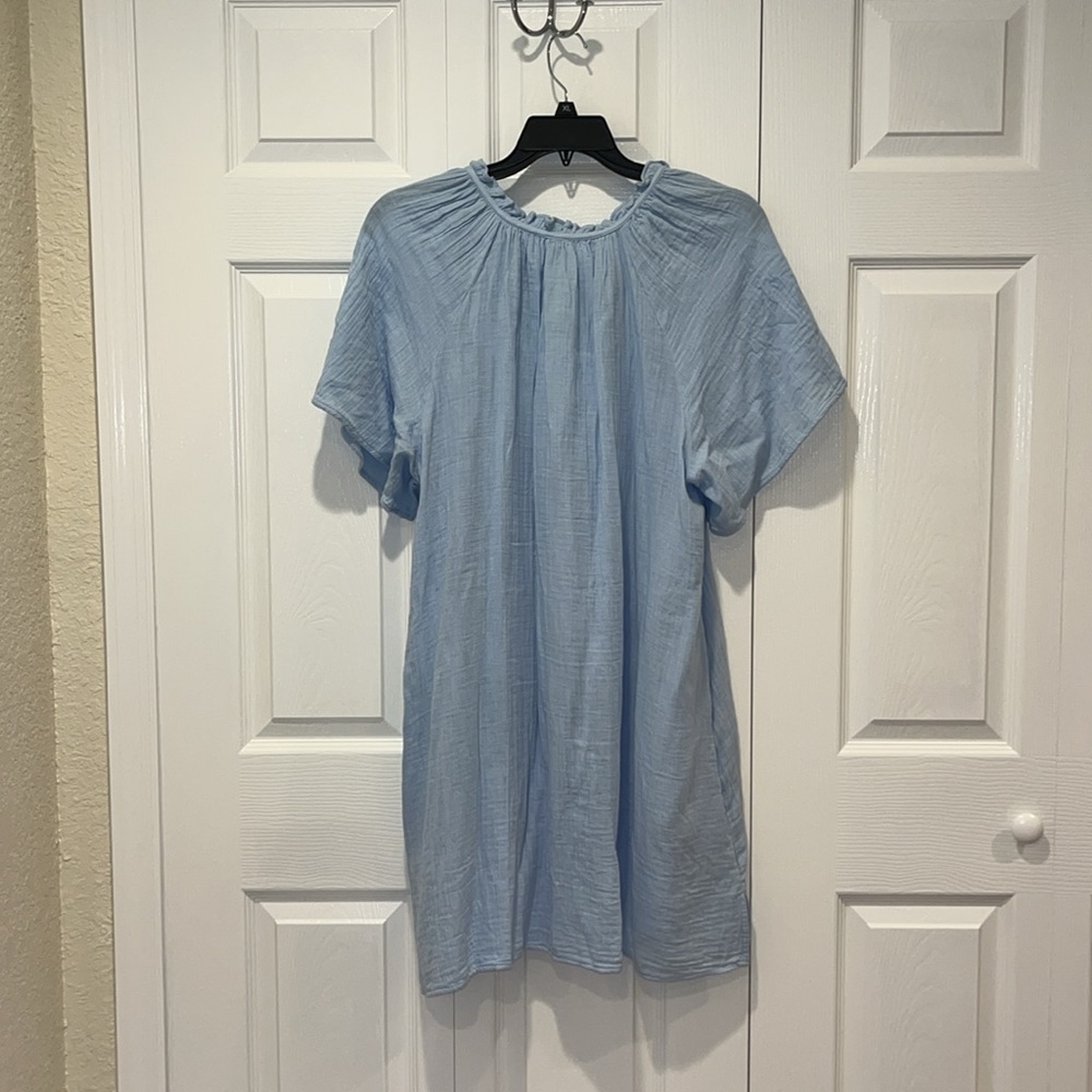 Old Navy Sky Blue Dress size xl NWOT - Picture 6 of 6